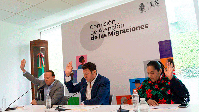 En QuerÃ©taro, aprueban en ComisiÃ³n reformas a la â€œLey de Migracionesâ€ 