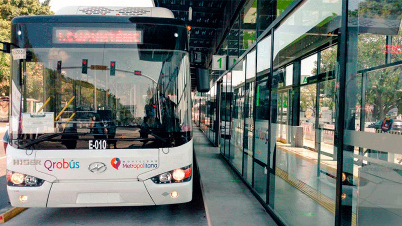 Empieza a operar nueva ruta QrobÃºs