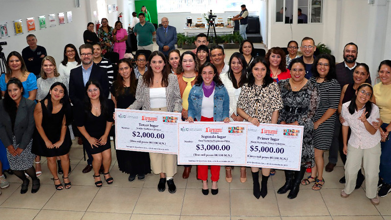 Premian a ganadoras de concurso de ensayo sobre violencia polÃ­tica