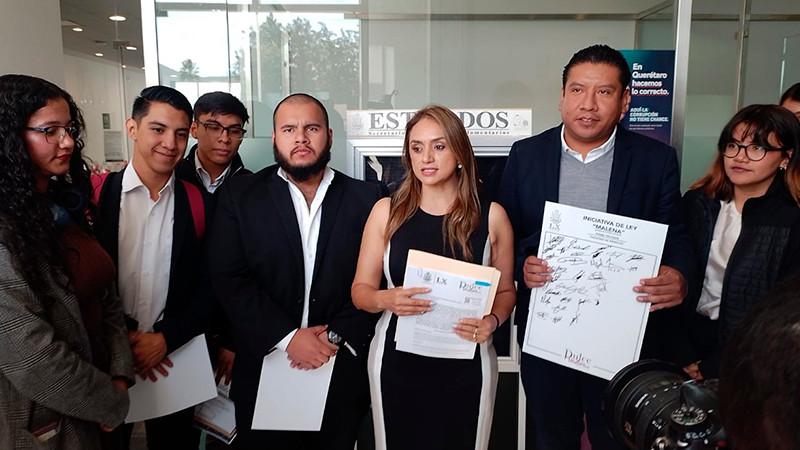Presentan â€œLey Malenaâ€ para incrementar penas a delitos cometidos con quÃ­micos en QuerÃ©taro 