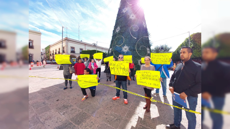 QuerÃ©taro: tianguistas de La Cruz piden instalar puestos navideÃ±os 