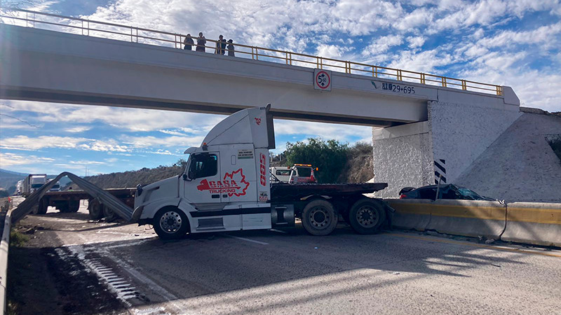Accidente en el libramiento Noreste en QuerÃ©taro deja sin vida a una persona 