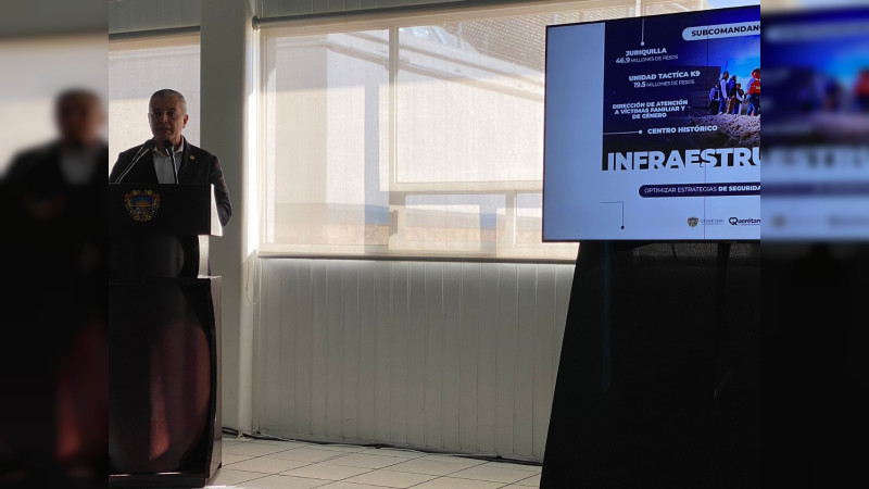 La SecretarÃ­a de Seguridad PÃºblica de QuerÃ©taro invertirÃ¡ 46.9 mdp en subcomandancias 