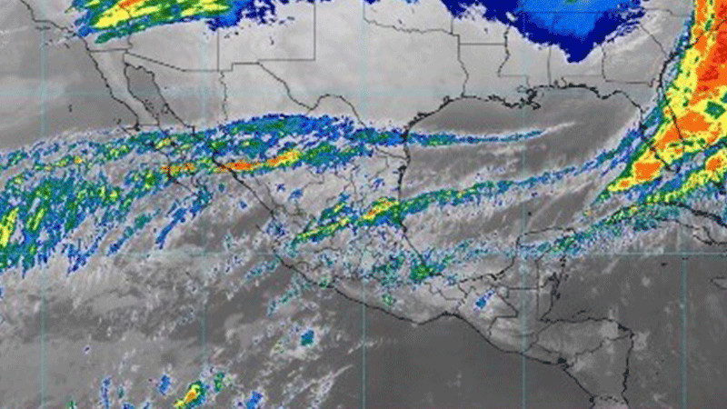 Se prevÃ© ambiente nocturno de muy frÃ­o a gÃ©lido con heladas sobre entidades del noroeste y norte de MÃ©xico