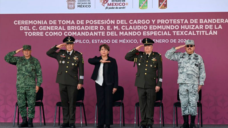 Asume Sedena mando especial en TexcaltitlÃ¡n, Estado de MÃ©xico