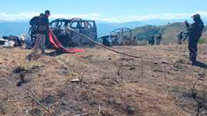 En Hidalgo, se incendian dos vehÃ­culos con combustible robado