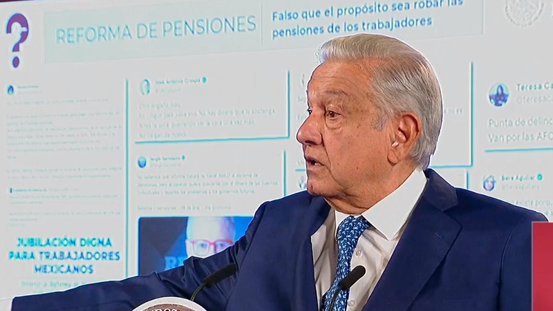 AMLO: el pueblo no soportarÃ­a regreso de los â€˜corruptosâ€™