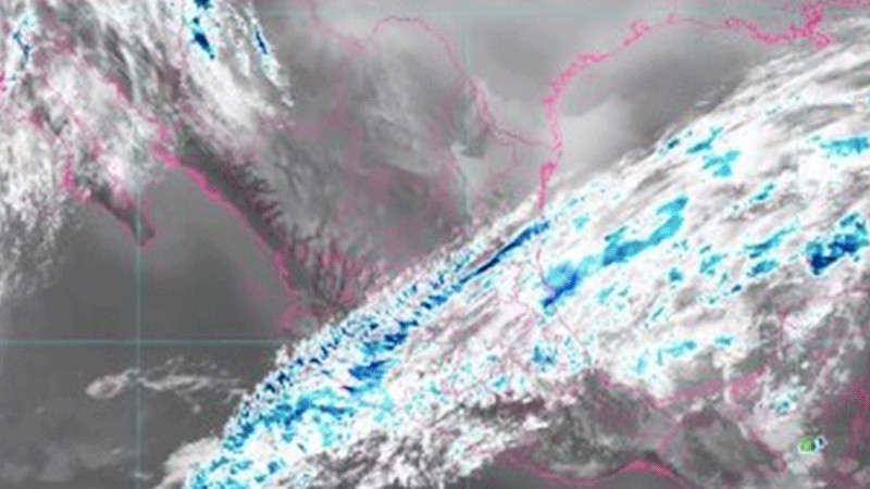Durante la noche de hoy se pronostican lluvias intensas en Chiapas, Tabasco y Veracruz