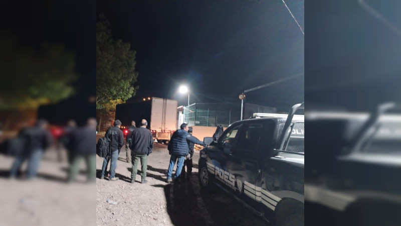 En coordinaciÃ³n, FGR y POES aseguraron predio relacionado con robo de combustible