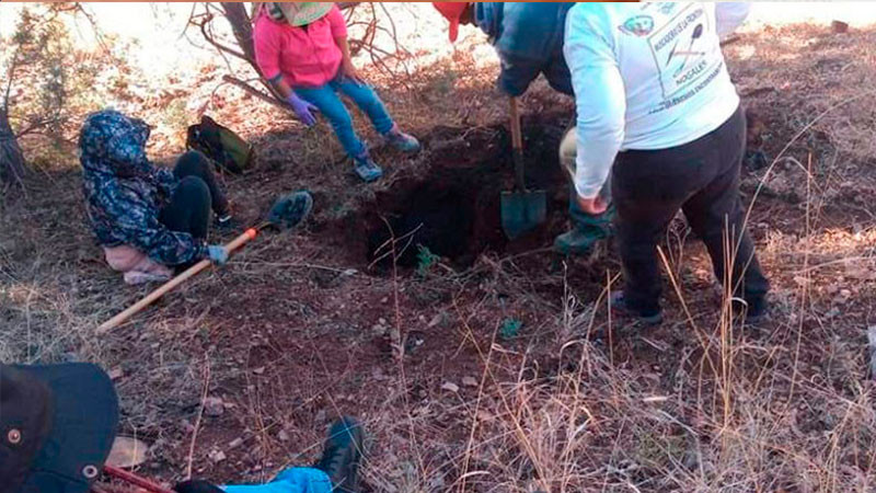 Madres Buscadoras de Sonora encuentran 33 fosas con 56 cuerpos en El Coyudo