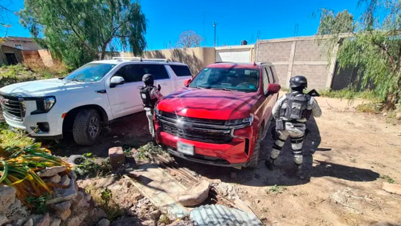 En Jalisco, Guardia Nacional asegura armas, droga y vehÃ­culos 