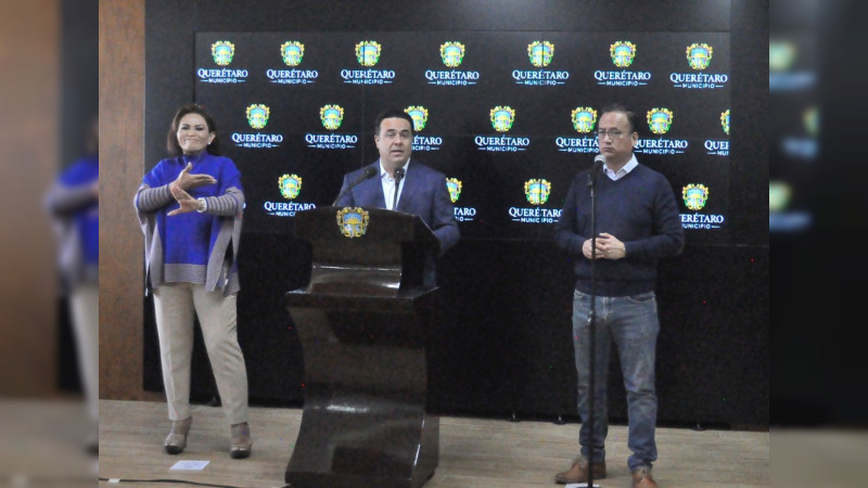 Reconoce alcalde de QuerÃ©taro dÃ©ficit de policÃ­as 