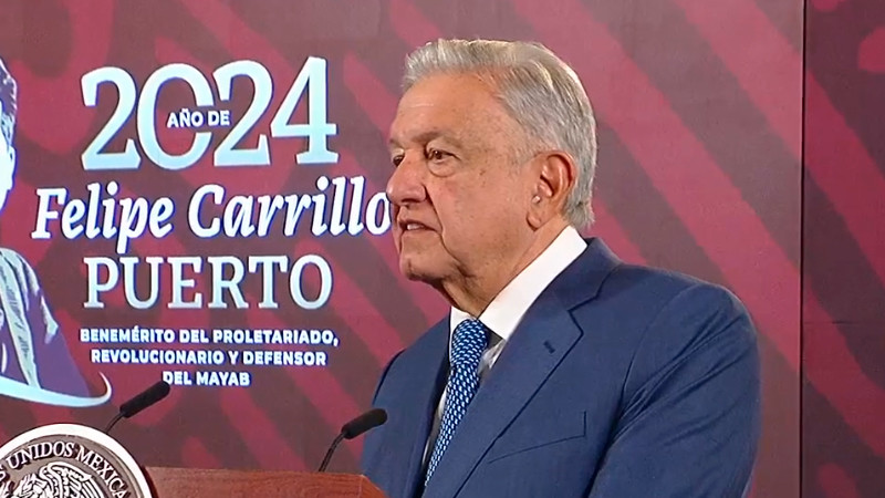 AMLO rechaza que MÃ©xico regrese a Ã©poca cuando 'dominaba el crimen'	