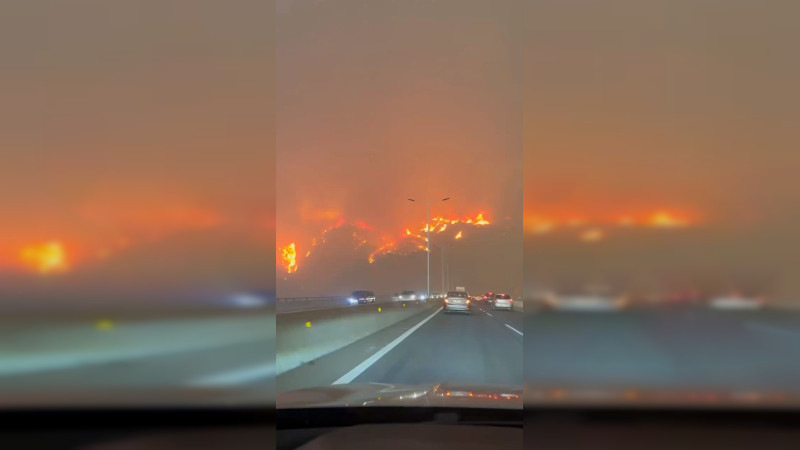 Comienzan las evacuaciones en el centro de Chile tras incendios forestales