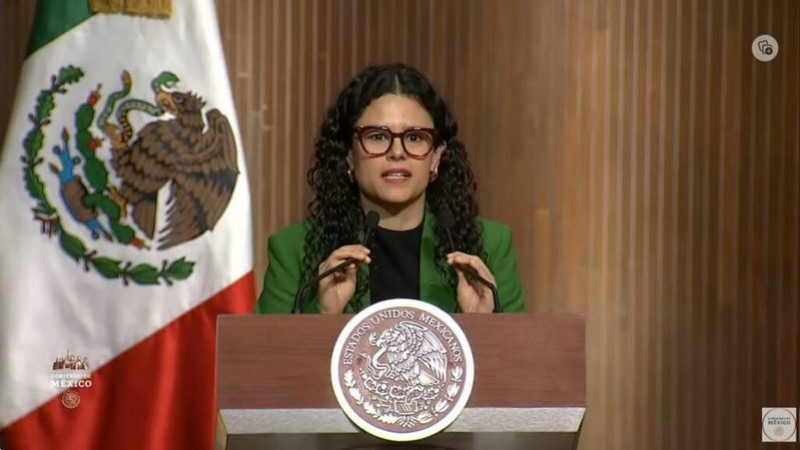 Iniciativas de AMLO son el camino de retorno al pacto social de 1917: Luisa MarÃ­a Alcalde