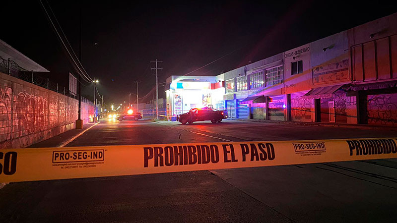 Investigan muerte de una persona en la vÃ­a pÃºblica, en la ciudad de QuerÃ©taro