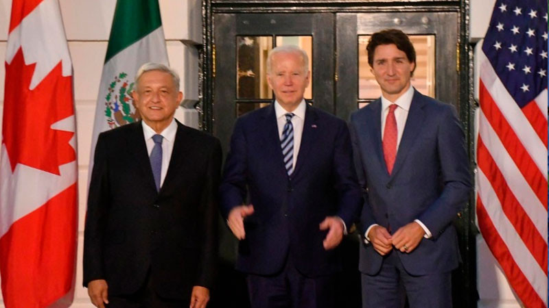 En CanadÃ¡, AMLO, Joe Biden y Justine Trudeau se reunirÃ¡n para Cumbre de LÃ­deres de AmÃ©rica del Norte