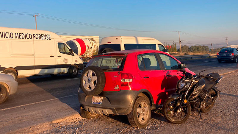 Motociclista pierde la vida en accidente, en QuerÃ©taro capital 