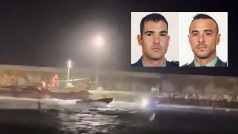 Traficantes arrollan con lancha a PolicÃ­as de EspaÃ±a: Quitan la vida a dos y hay 8 detenidos
