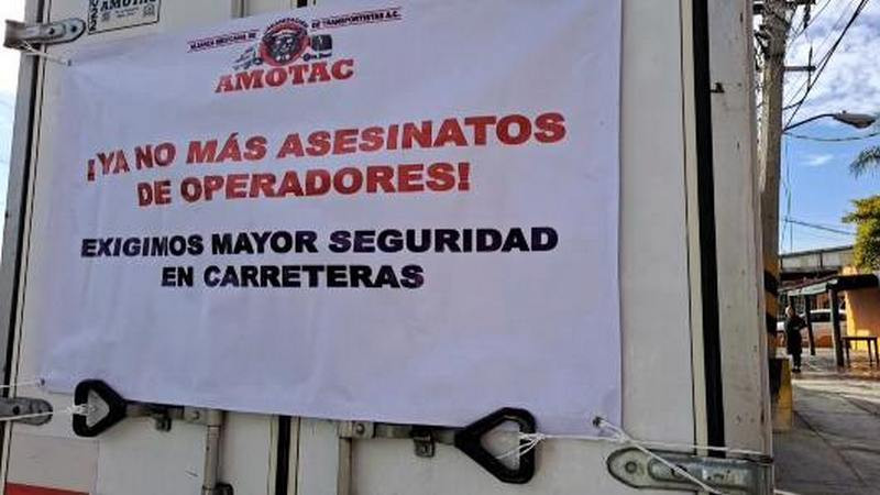 Con la consigna â€œNos estÃ¡n matandoâ€, transportistas llevan a cabo paro nacional