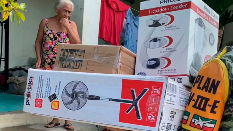 Se han entregado mÃ¡s de 190 mil paquetes de enseres domÃ©sticos a damnificados de 