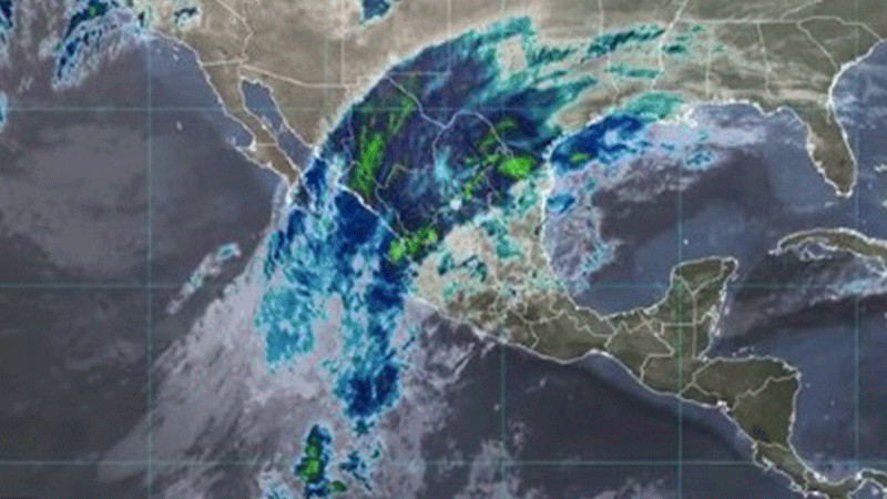 Se pronostican lluvias intensas en regiones de Durango, Nayarit y Sinaloa