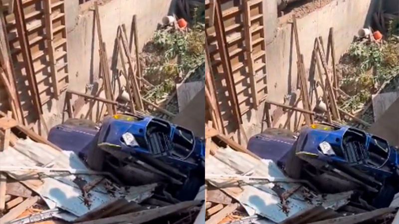 CDMX: Acatan a balazos a automovilista en PerifÃ©rico Sur y cae a fosa frente a Artz Pedregal