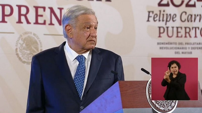 AMLO anuncia gira por el paÃ­s en plena veda electoral para supervisar obras