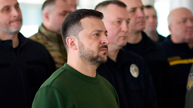 Zelenski pide que envÃ­en mÃ¡s defensas antiaÃ©reas, tras ataque ruso con drones