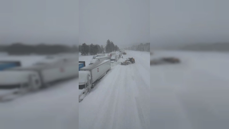 Tormenta de nieve azota el norte de California