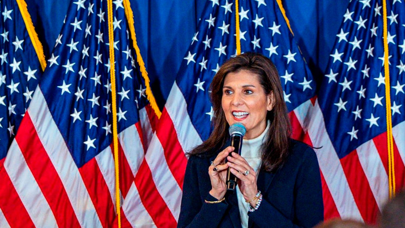 Haley vence por primera vez a Trump durante primarias republicanas
