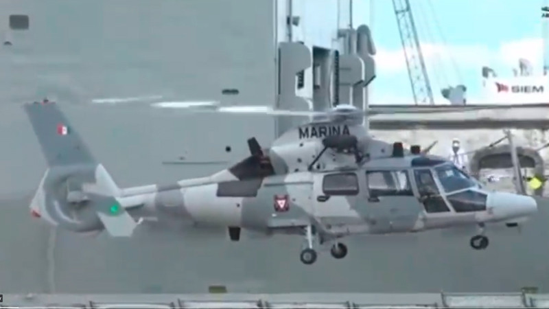 Se desploma helicÃ³ptero de la Semar en MichoacÃ¡n; hay 3 muertos