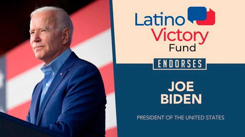 Principal comitÃ© de acciÃ³n polÃ­tica hispana respalda a Biden en elecciones