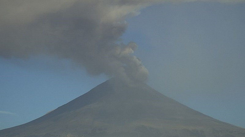 Aumenta la actividad del volcÃ¡n PopocatÃ©petl