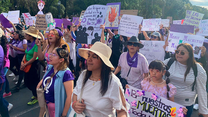 AmnistÃ­a Internacional asegura que se cometieron â€œactos intolerablesâ€ durante marchas del 8M