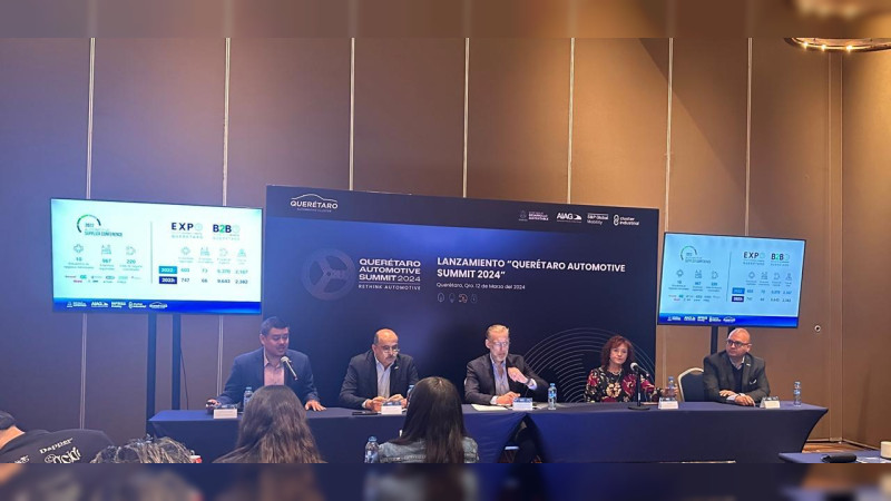 Sector automotriz reunirÃ¡ a proveedores en el QuerÃ©taro Automotive Summit 2024