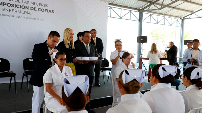 En QuerÃ©taro, Inician formaciÃ³n en enfermerÃ­a 39 alumnas 