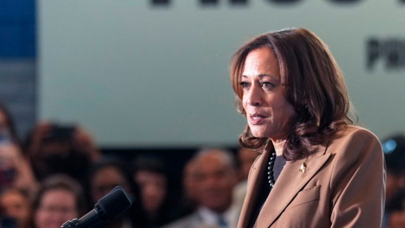 Nadie debe ir a prisiÃ³n por consumir hierba en EEUU, considera Kamala Harris