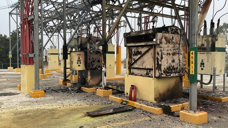 Explota subestaciÃ³n de CFE en Poza Rica; se quedan sin luz habitantes