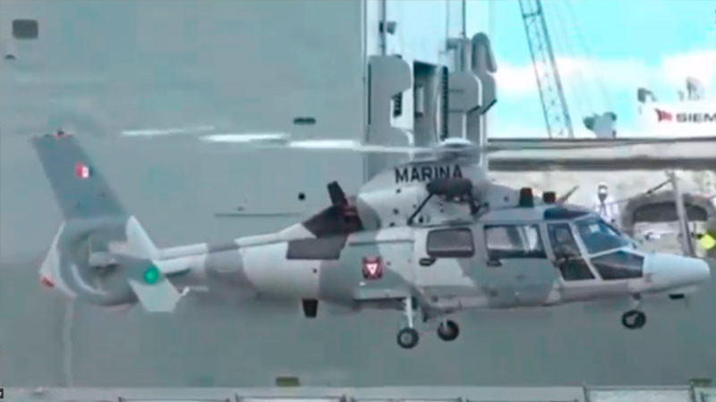 Exigen en Palacio Nacional bÃºsqueda de Marinos desaparecidos en MichoacÃ¡n