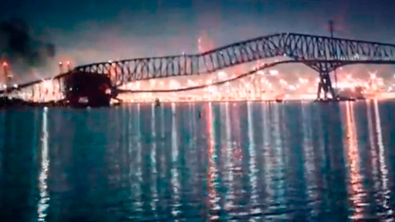 Retoman bÃºsqueda de 6 latinos desaparecidos tras derrumbe de puente en Baltimore; hay 2 mexicanos