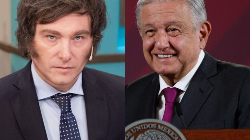 AMLO le responde al presidente de Argentina Javier Milei tras llamarlo â€˜ignoranteâ€™