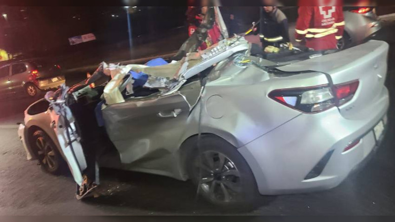 Se registra fatal accidente en la avenida Bernardo Quintana, de QuerÃ©taro capital