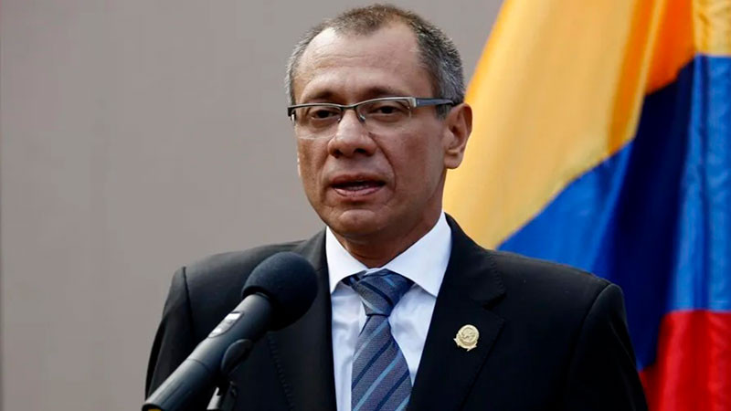 MÃ©xico otorga asilo polÃ­tico a Jorge Glas, exvicepresidente de Ecuador