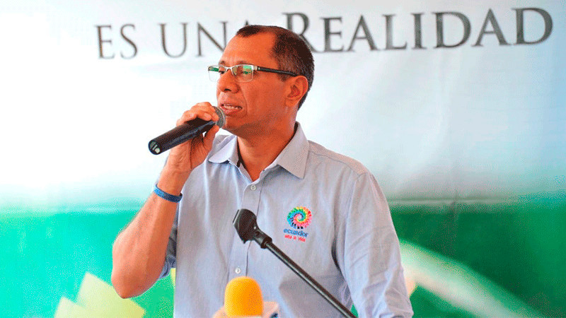 Trasladan a ex vicepresidente de Ecuador Jorge Glas a una prisiÃ³n