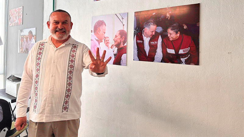 Confirma Juan Carlos Espinosa sustituciÃ³n de Santiago Nieto