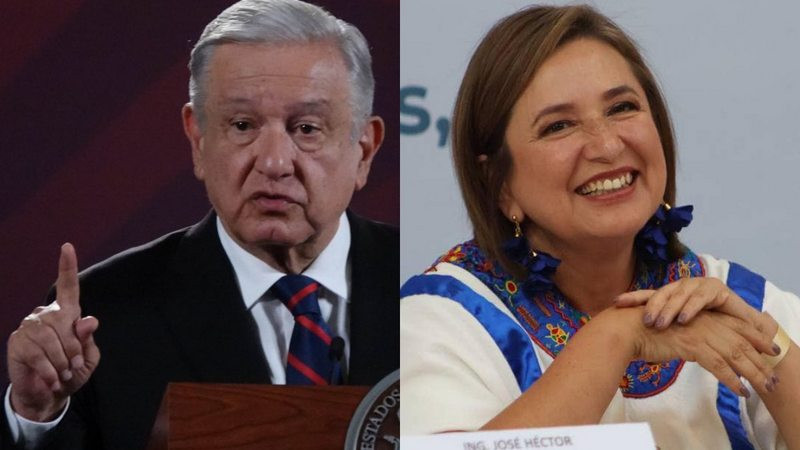AMLO crÃ­tica que XÃ³chitl GÃ¡lvez lo quiera silenciar con la suspensiÃ³n de sus â€˜maÃ±anerasâ€™