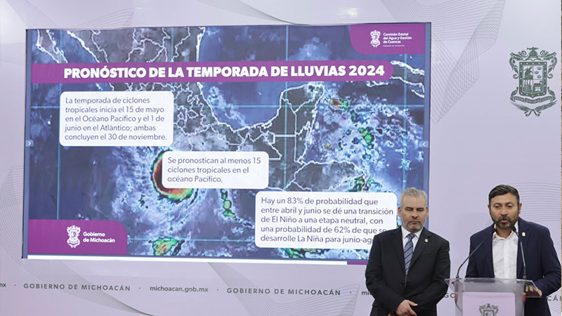 Ante la grave sequÃ­a, presas de MichoacÃ¡n al 59 %: CEAC
