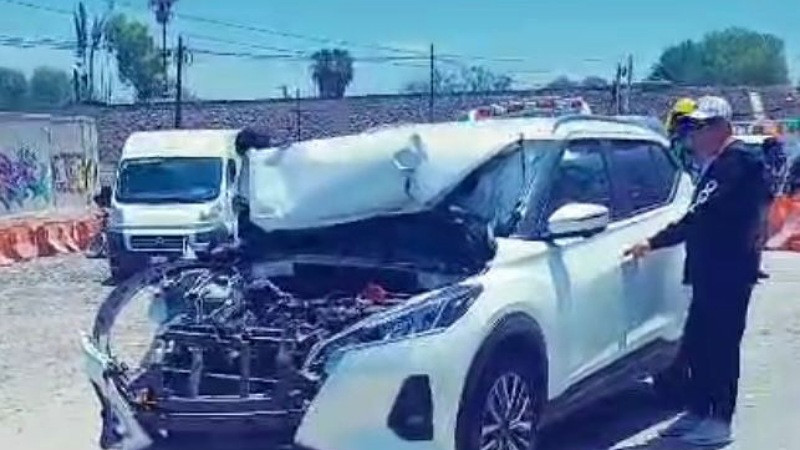 Se registra carambola en la carretera 57 de QuerÃ©taro