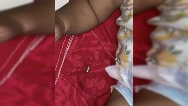 Buscan balas â€œperdidasâ€ a niÃ±os de MichoacÃ¡n: Cae proyectil junto a bebÃ© en ApatzingÃ¡n, luego niÃ±o herido en Buenavista